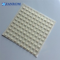 Furniture Pads Clear Square Self Adhesive Protects Kitchen Cabinets, Drawers, Desks and Furniture
